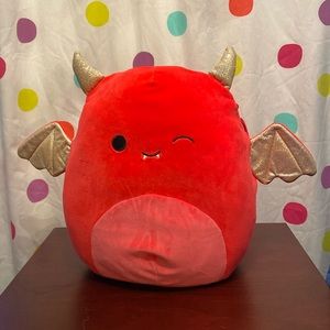 Karlie the Devil - Squishmallow - 12 Inches - Red